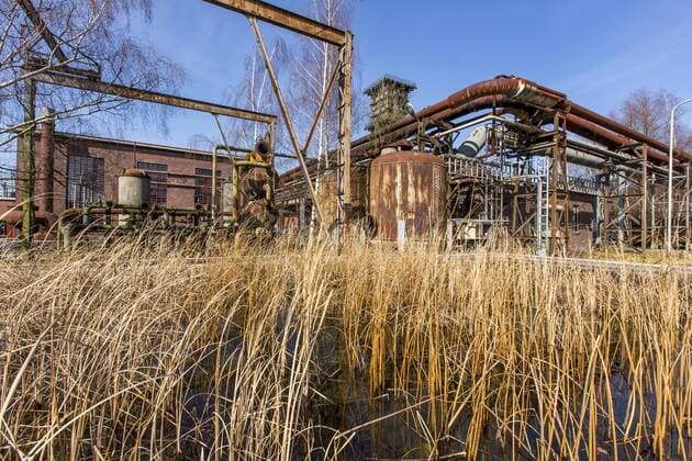 Kokerei Hansa in Dortmund, 1992 stillgelegte Zentralkokerei, heute ein Industriemuseum, Teil der Route der Industriekultur,