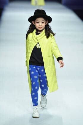 BEIJING, CHINA - MARCH 27: (CHINA OUT) A model showcases designs on the runway at Ting Zu Collection during the Mercedes-Benz China Fashion Week Autumn Winter 2016 2017 at Beijing Hotel on March 27, 2016 in Beijing, China.  CFP481774080