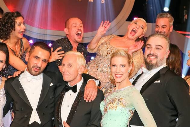04.03.2016, ORF Zentrum, DANCING STARS 2016, ORF, TV-Show im Bild: Gery Keszler, Jazz Gitti -Promi