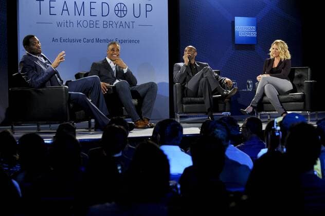 Kobe Bryant, Kristen Ledlow, Rick Fox & Robert Horry AMERICAN EXPRESS TEAMED UP WITH KOBE BRYANT EVENT Los Angeles Patrick Rideaux PicturePerfect