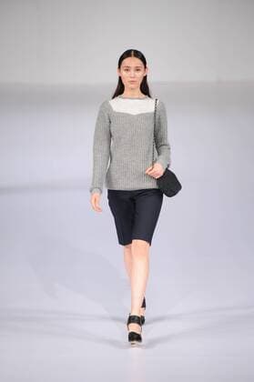 BEIJING, CHINA - MARCH 29: (CHINA OUT) A model showcases designs on the runway at DUXI Collection during the Mercedes-Benz China Fashion Week Autumn Winter 2016 2017 at Beijing Hotel on March 29, 2016 in Beijing, China.  CFP481873091