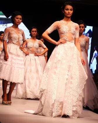 TGIF Nepal Fashion week begins Models walk on the ramp during the TGIF Nepal Fashion Week.  ArchanaxShrestha