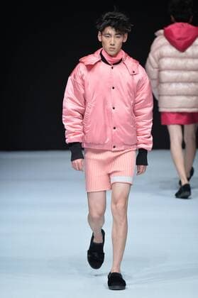 BEIJING, CHINA - MARCH 30: (CHINA OUT) A model showcases designs on the runway at SIVICO Collection during the Mercedes-Benz China Fashion Week Autumn Winter 2016 2017 at 751D.Park on March 30, 2016 in Beijing, China.  CFP481928320