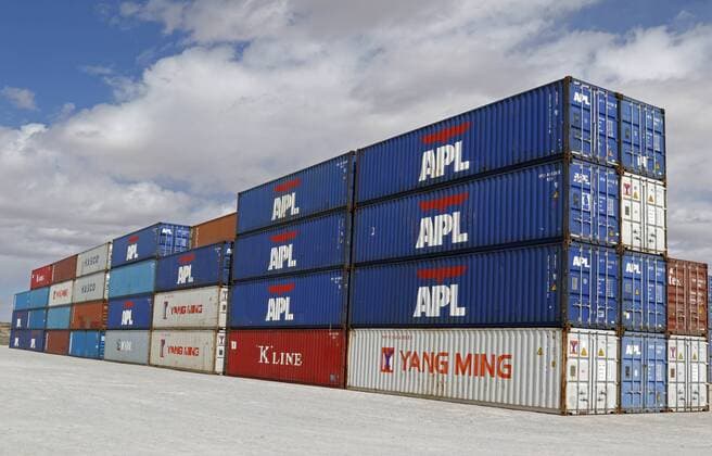 March 31, 2016 - Santa Teresa, NM, U.S. - Containers are seen stickup up inside the facilities of Twin Cities Services Inc. in Santa Teresa, New Mexico, Thursday, March 31, 2016. Santa Teresa U.S. - ZUMAab1_