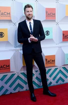 Country Music Awards in Las Vegas Singer Charles Kelley of Lady Antebellum attends the 51st annual Academy of Country Music Awards held at the MGM Grand Arena in Las Vegas, Nevada on April 3, 2016.  LAV20160403031 JIMxRUYMEN