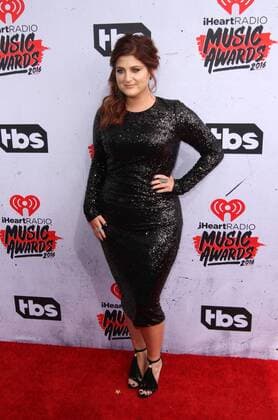 iHeartRadio Music Awards 2016 in Los Angeles Meghan Trainor IHEARTRADIO MUSIC AWARDS 2016 - ARRIVALS Los Angeles Michael Heart PicturePerfect