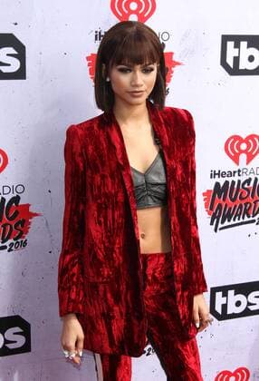 iHeartRadio Music Awards 2016 in Los Angeles Zendaya IHEARTRADIO MUSIC AWARDS 2016 - ARRIVALS Los Angeles Michael Heart PicturePerfect