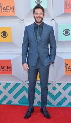 Country Music Awards in Las Vegas April 3, 2016 - Las Vegas, Nevada, United States of America - Singer Thomas Rhett attends the 51st Academy Of Country Music Awards on April 3, 2016 at MGM Grand Arena in Las Vegas, Nevada Las Vegas United States of America - ZUMAt114