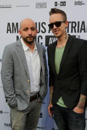 Amadeus Music Awards in Wien AMADEUS AUSTRIAN MUSIC AWARDS Wien, Volkstheater, 03. 04. 2016 SEILER UND SPEER Christopher SEILER, Bernhard SPEER