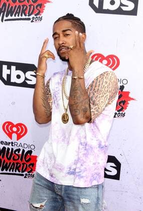 Omarion IHEARTRADIO MUSIC AWARDS 2016 - ARRIVALS Los Angeles Michael Heart PicturePerfect