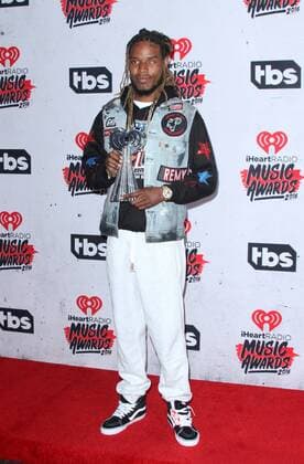 Fetty Wap IHEARTRADIO MUSIC AWARDS 2016 - PRESS ROOM Los Angeles Michael Heart PicturePerfect