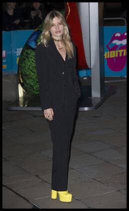 . 04 04 2016. London, United Kingdom. Georgia May Jagger arriving at the opening night gala in London of the Rolling Stones exhibition: Exhibitionism. xStephenxLockx xi-Imagesx IIM-12330-0045