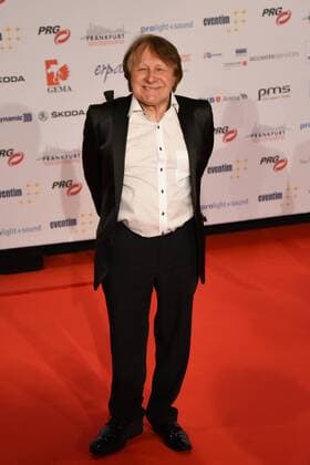 04.04..2016 xmfx Frankfurt am Main, Messe red carpet, Roter Teppich PRG Live Entertainment Award (LEA) 2016 Peter Urban , Musiker, Radio- und TV-Moderator