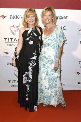 Nanna Kuckuck und Carola Ferstl bei der 11. Victress Awards Gala 2016 im Hotel Titanic Chaussee. Berlin, 04.04.2016 Foto:xFredericx xFuturexImage