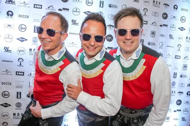 03.04.2016, La Mia, Universal Music GET2GETHER, zum Amadeus Austrian Music Awards 2016, im Bild: Die jungen Zillertaler