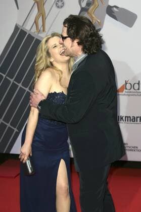 Michaela Schaffrath mit Freund Carlos Anthonyo bei der Verleihung des PRG Live Entertainment Award 2016 in der Festhalle Frankfurt. Frankfurt am Main, 04.04.2016 Foto:xS.xGabschx xFuturexImage