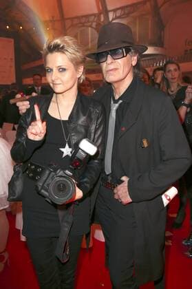 Tine Acke mit Freund Udo Lindenberg bei der Verleihung des PRG Live Entertainment Award 2016 in der Festhalle Frankfurt. Frankfurt am Main, 04.04.2016 Foto:xS.xGabschx xFuturexImage