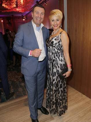 Paolo Masaracchia, Bianca Broemme bei der Verleihung VICTRESS Award 2016 im Hotel Titanic Chausseestr. Berlin.