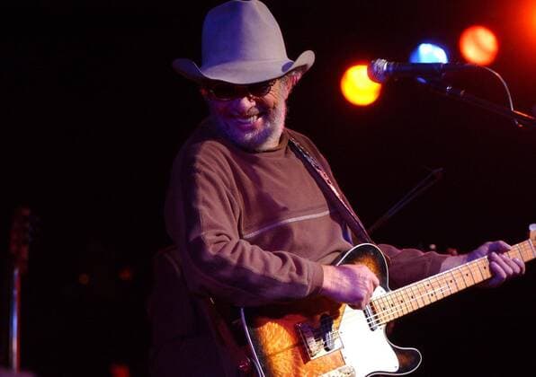 April 6, 2016 - File - Country music legend MERLE HAGGARD has died, He turned 79 on Wednesday. Haggard was inducted into the Country Music Hall of Fame in 1994. He was best known for his 1969 song Okie From Muskogee, along with dozens of other No. 1 hits. Pictured: October 5, 2003 - MERLE HAGGARD performs to a sold-out crowd at the Birchmere in Alexandria, VA. Washington U.S. - ZUMAw85_