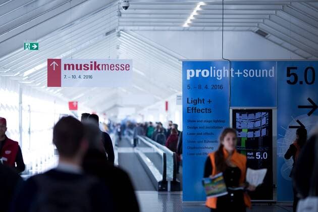April 7, 2016 - As every year the international music fair in Frankfurt and the prolight+sound are taking place from April 5th to April 10th. This is one of the biggest fairs for music instruments and the entertainment branche. Companies display technical innovations and demonstrate their shows. - ZUMAt132