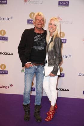 Matthias Reim und Christin Stark bei der Verleihung vom Echo am 07.04.2016 in Berlin Echo Verleihung 2016 in Berlin 