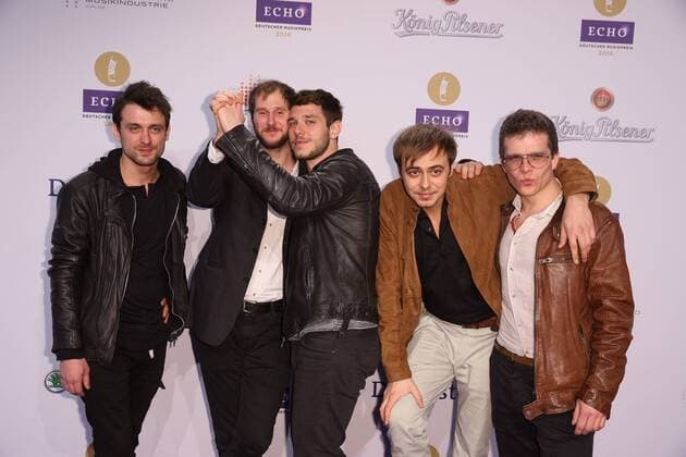 Die Gruppe Wanda bei der Verleihung vom Echo am 07.04.2016 in Berlin Echo Verleihung 2016 in Berlin 