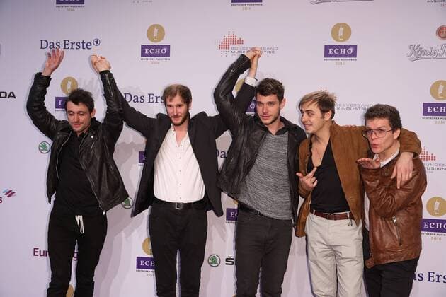 Die Gruppe Wanda bei der Verleihung vom Echo am 07.04.2016 in Berlin Echo Verleihung 2016 in Berlin 