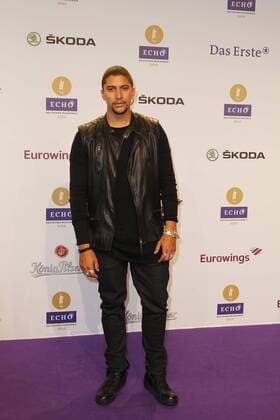 Andreas Bourani bei Verleihung des Deutschen Musikpreises Echo 2016 im Palais am Funkturm Berlin.