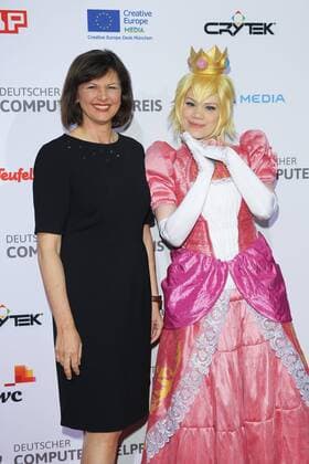 Ilse Aigner, Verleihung des Deutschen Computerspielpreis 2016 in der BMW Welt in Muenchen am 07.04.2016