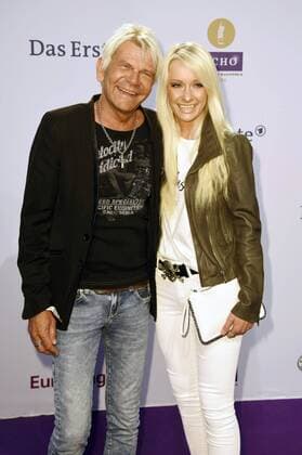 Matthias Reim und Christin Stark bei der 25. Verleihung des Echo 2016 in der Messe Berlin. Berlin, 07.04.2016 Foto:xFredericx xFuturexImage