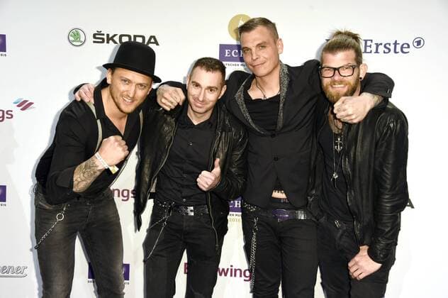 Frei.Wild bei der 25. Verleihung des Echo 2016 in der Messe Berlin. Berlin, 07.04.2016 Foto:xFredericx xFuturexImage