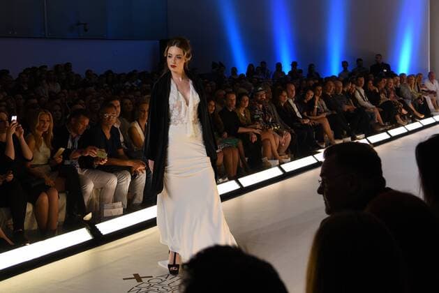 Presentation of the new collection of Makis Tselios, famous Greek Fashion designer 19th Athens Xclusive Designers Week, Xporting Greek Fashion, In Athens on April 9., 2016