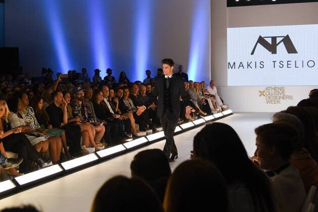 Presentation of the new collection of Makis Tselios, famous Greek Fashion designer 19th Athens Xclusive Designers Week, Xporting Greek Fashion, In Athens on April 9., 2016