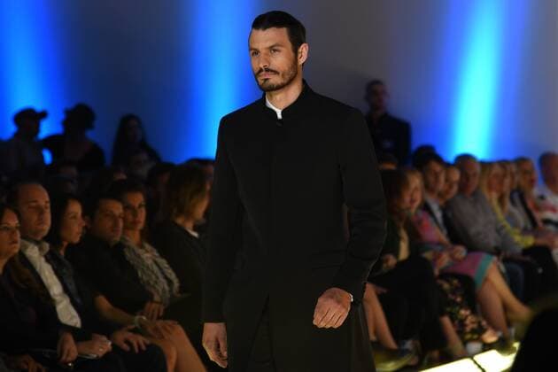 April 9, 2016 - Athens, attica, Greece - Presentation of the new collection of Makis Tselios, famous Greek Fashion designer at 19th Athens Xclusive Designers Week, Xporting Greek Fashion, in Athens on April 9., 2016 Athens Greece  - ZUMAn230