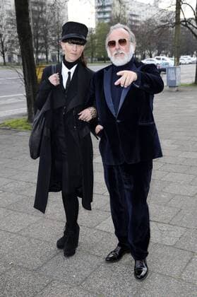 Esther Perbandt und Friedrich Liechtenstein bei der Eröffnung des Filmfestivals achtung berlin - new berlin film award mit dem Film Mann im Spagat: Pace, Cowboy, Pace im Kino International. Berlin, 13.04.2016 Foto:xS.xGabschx xFuturexImage