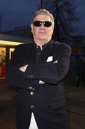 Claude-Oliver Rudolph bei der Eröffnung des Filmfestivals achtung berlin - new berlin film award mit dem Film Mann im Spagat: Pace, Cowboy, Pace im Kino International. Berlin, 13.04.2016 Foto:xS.xGabschx xFuturexImage