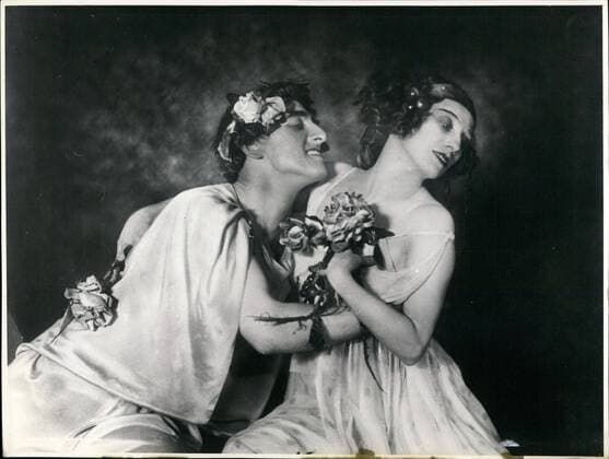 1905 - Anna Pavlova and her partner Laurent Novikoff. - ZUMAk09_