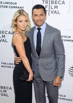 April 15, 2016 - New York, NY, United States - 15 April 2016 - New York, New York- Kelly Ripa, Mark Consuelos. All We Had screening at Tribeca Film Festival 2016. Photo Credit: Mario Santoro AdMedia New York United States - ZUMAa123