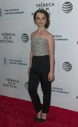 USA: All We Had Premiere at TFF Stefania Owen attends premiere All we had movie at Tribeca film festival at BMCC .  LevxRadin
