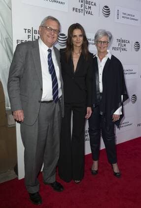 USA: All We Had Premiere at TFF Martin Joseph Holmes Sr., Katie Holmes, Kathleen Stothers-Holmes attend premiere All we had movie at Tribeca film festival at BMCC .  LevxRadin