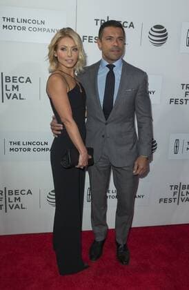 USA: All We Had Premiere at TFF Kelly Ripa and Mark Consuelos attend premiere All we had movie at Tribeca film festival at BMCC .  LevxRadin