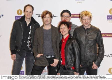 Die Toten Hosen - Verleihuing des ECHO 2012 in der Hallen der Messe Berlin am 22.03.2012. Echo 2012