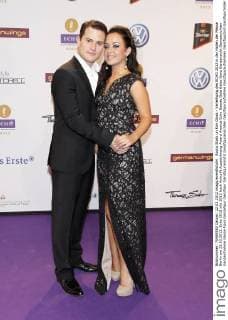 Rocco Stark un Kim Gloss - Verleihuing des ECHO 2012 in der Hallen der Messe Berlin am 22.03.2012. Echo 2012