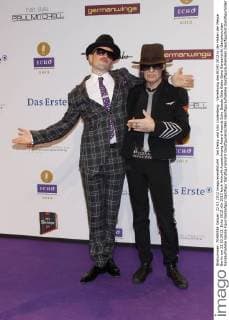 Jan Delay und Udo Lindenberg - Verleihuing des ECHO 2012 in der Hallen der Messe Berlin am 22.03.2012. Echo 2012