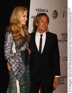 April 16, 2016 - New York, New York, U.S. - Actress NICOLE KIDMAN and her husband, singer KEITH URBAN attend the NY premiere of The Family Fang held during the 2016 TriBeCa Film Festival at John Zuccotti Theater at BMCC. New York U.S. - ZUMAk03_