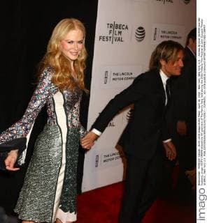 April 16, 2016 - New York, New York, U.S. - Actress NICOLE KIDMAN and her husband, singer KEITH URBAN attend the NY premiere of The Family Fang held during the 2016 TriBeCa Film Festival at John Zuccotti Theater at BMCC. New York U.S. - ZUMAk03_