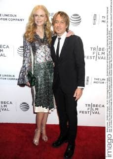 Nicole Kidman mit Ehemann Keith Urban bei der Premiere von The Family Fang auf dem Tribeca Film Festival 2016 im John Zuccotti Theater im BMCC Tribeca Performing Arts Center. New York, 16.04.2016 Foto:xD.xVanxTinex xFuturexImage
