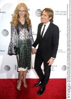 Nicole Kidman mit Ehemann Keith Urban bei der Premiere von The Family Fang auf dem Tribeca Film Festival 2016 im John Zuccotti Theater im BMCC Tribeca Performing Arts Center. New York, 16.04.2016 Foto:xD.xVanxTinex xFuturexImage