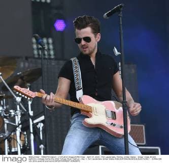 April 17, 2016 - Fort Lauderdale, Florida, United States - Singer Chase Bryant performs onstage during the 2016 Tortuga Music Festival - Day 3. Fort Lauderdale United States - ZUMAw109