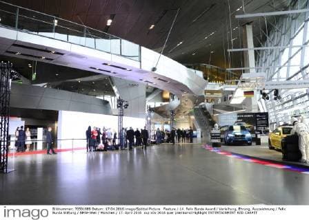 Feature 14. Felix Burda Award Verleihung, Ehrung, Auszeichnung Felix Burda Stiftung BMW-Welt München 17. April 2016